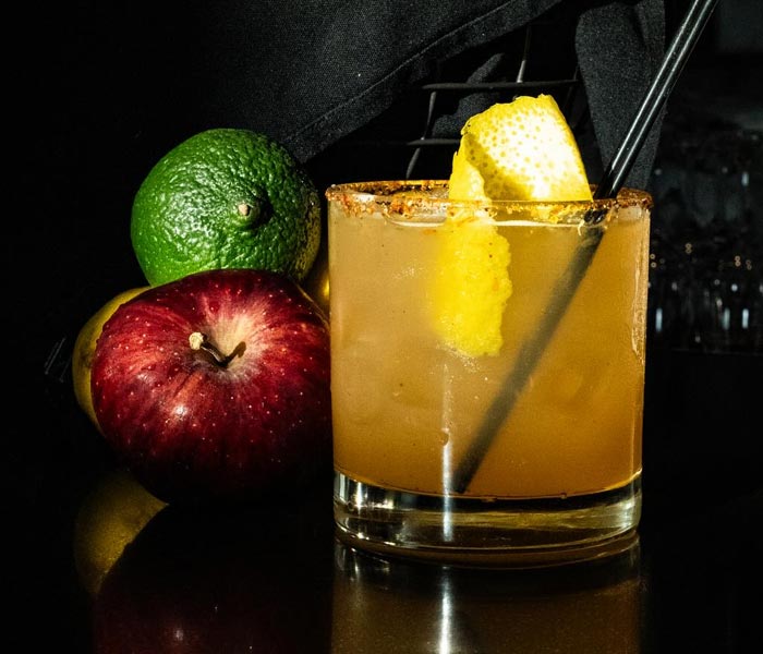 Seasonal bar cocktails and mix drinks at DeBlaze at 131 in Carnegie PA